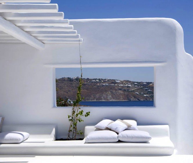饱览地中海美景：希腊Mykonos岛别墅