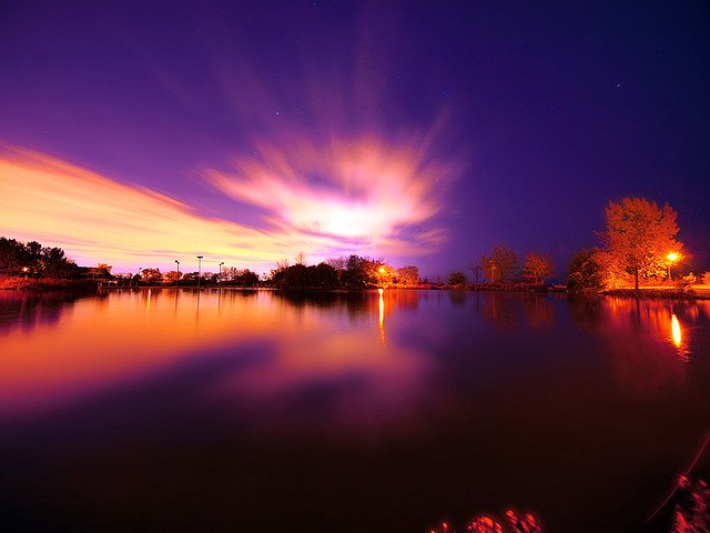 风光摄影欣赏：美丽的湖