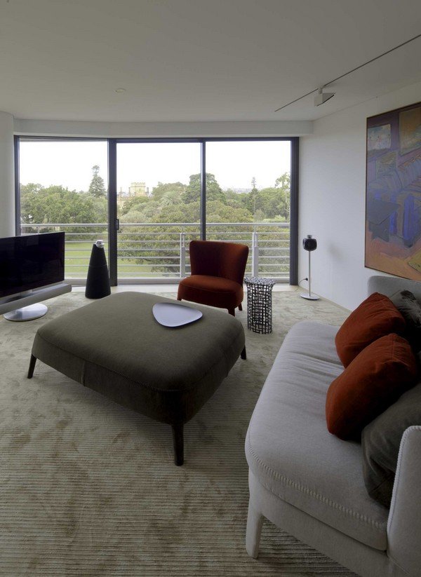 悉尼艺术收藏家的公寓设计