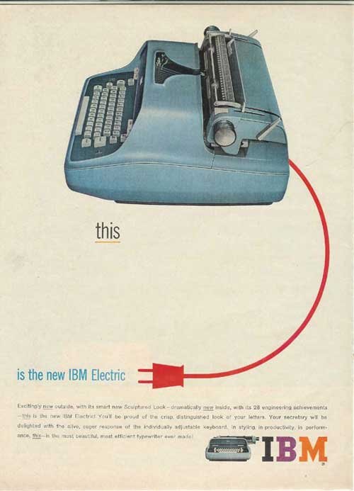 百年品牌IBM经典老广告欣赏