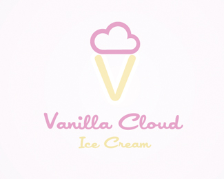标志设计元素运用实例：冰淇淋和冰棍
