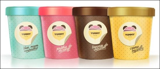 25款美味冰淇淋包装设计