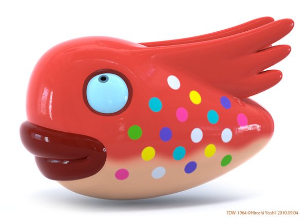 日本艺术家Hiroshi Yoshii漂亮的玩具公仔设计