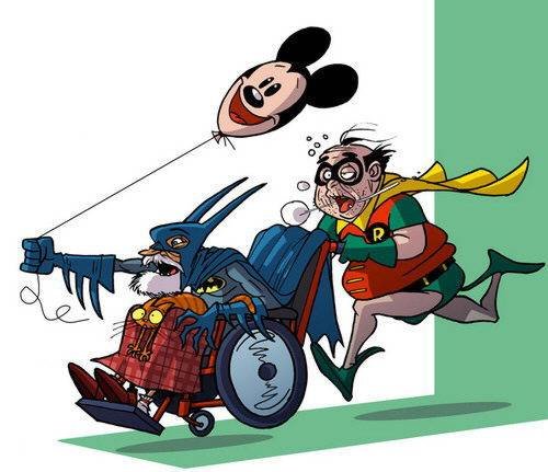 Donald Soffritti漫画作品：退休后的超级英雄