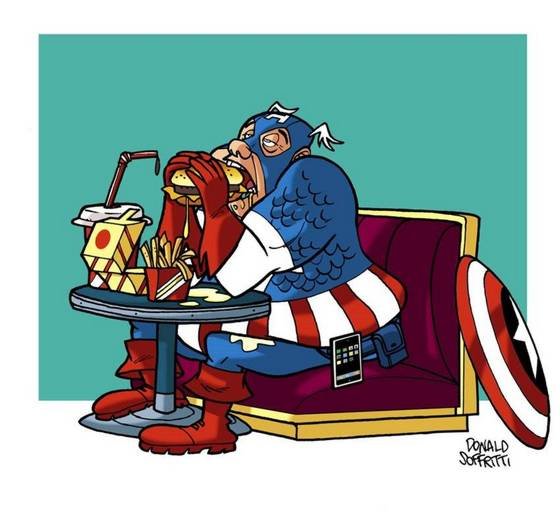 Donald Soffritti漫画作品：退休后的超级英雄