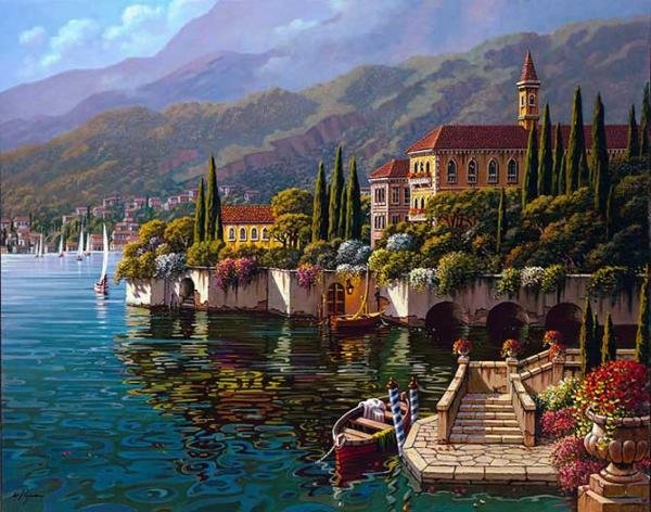 Robert Pejman美丽的风景油画作品