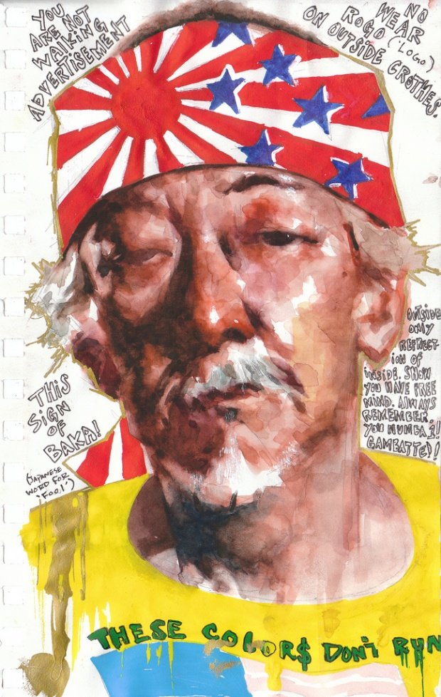 Akira Beard名人肖像插画