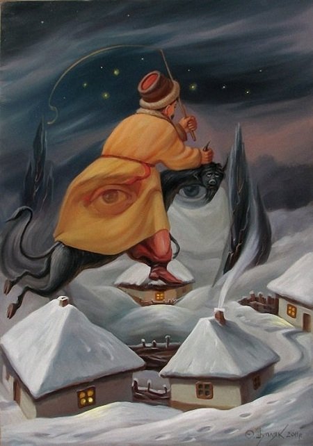 乌克兰Oleg Shuplyak绘画作品