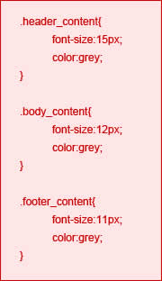 未整合的CSS代码示例