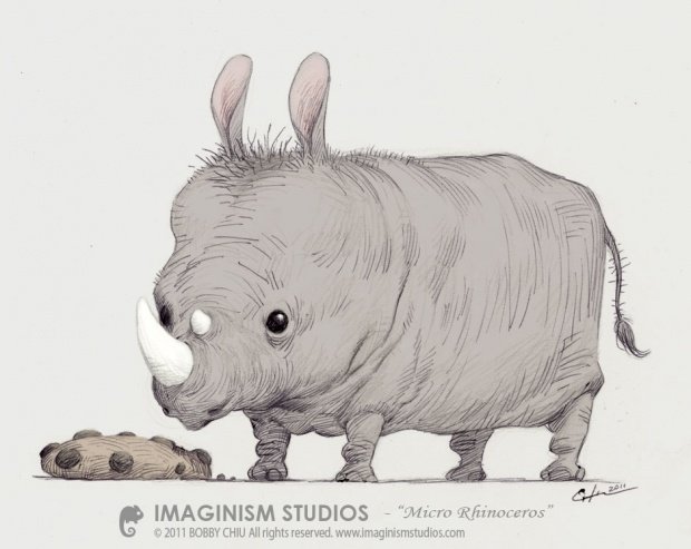 Imaginism可爱的动物插画