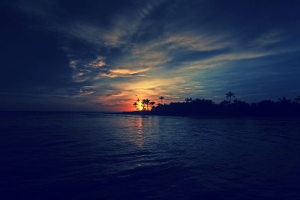 最美丽的日落摄影图片