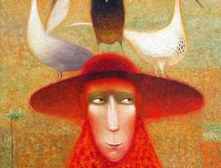 立陶宛ArunasZilys神話色彩的超現實主義繪畫作品