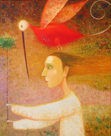 立陶宛Arunas Zilys神话色彩的超现实主义绘画作品