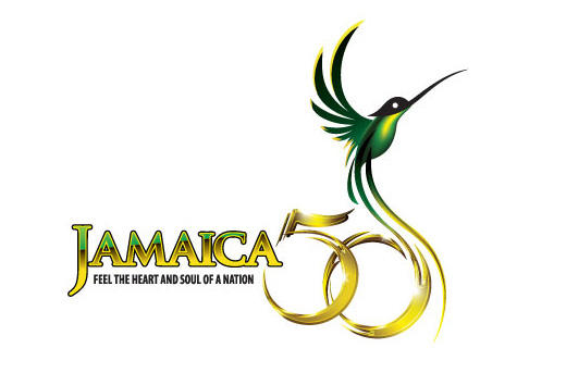 牙买加庆祝独立50周年Logo