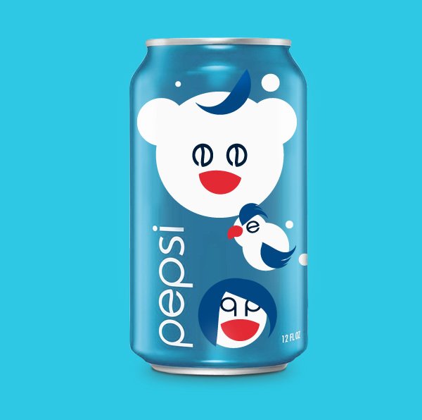 Pepsi趣味角色设计