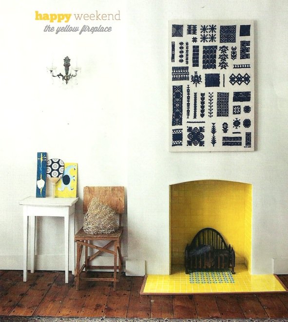 室内设计欣赏：黄色系的温暖氛围