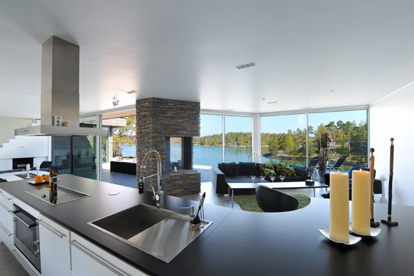 斯德哥尔摩群岛现代风格别墅设计