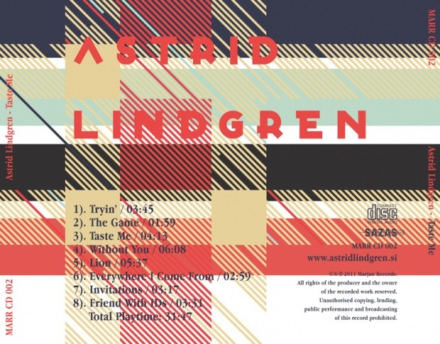 Astrid Lingren CD包装设计