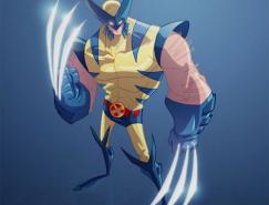 X戰警人物插畫:金剛狼(Wolverine)