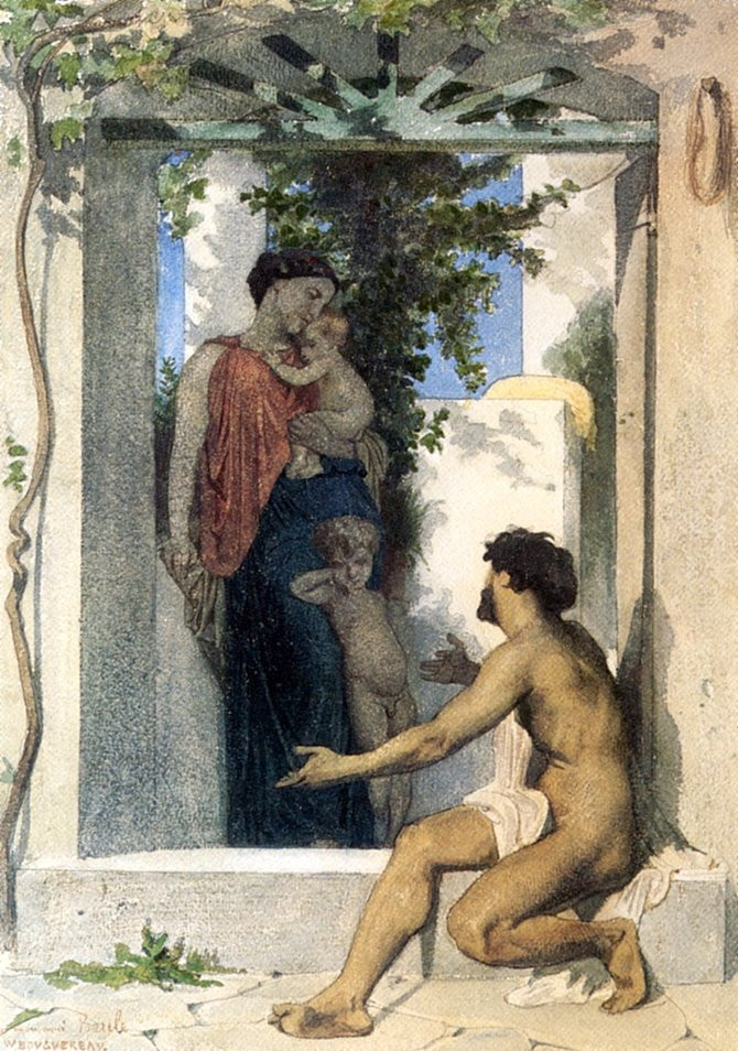 法国学院派画家William Adolphe Bouguereau作品(中)