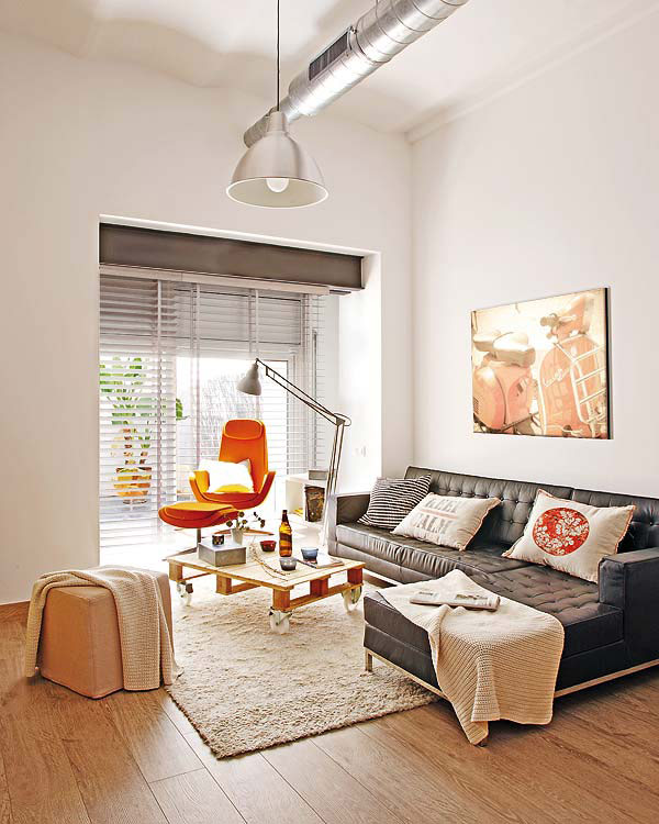 巧妙的空间解决方案：巴塞罗那小公寓设计