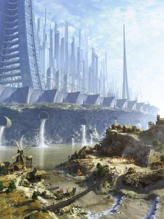“未来城市”插画欣赏