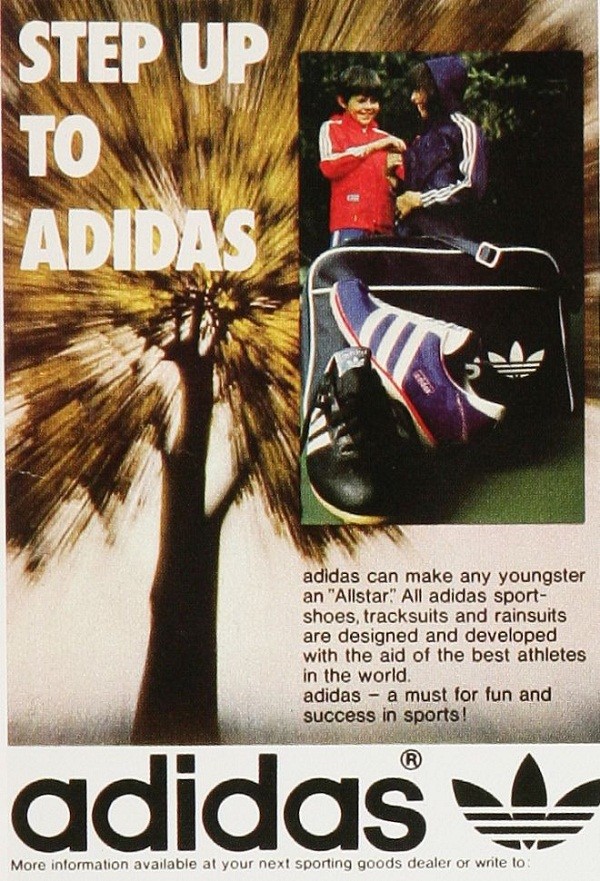 Adidas三叶草经典广告设计