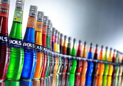 BOLS Liqueur bottles