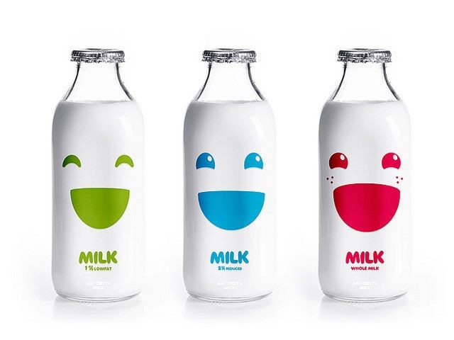 70款创意牛奶包装设计
