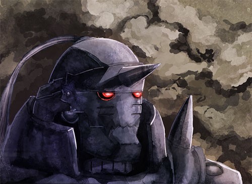 漫画《钢之炼金术师》人物插画：Alphonse