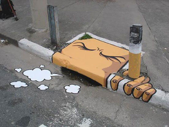 创意十足的街头艺术