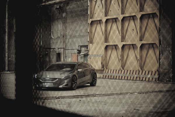 Patrick Curtet：Peugeot HX1概念车摄影