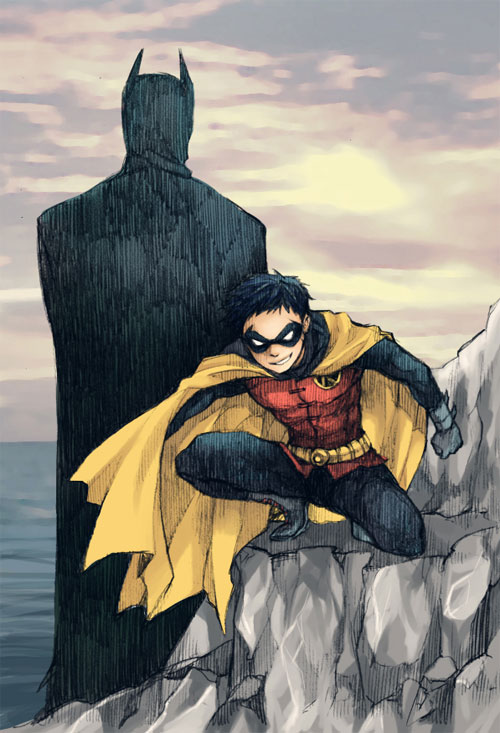 DC Comics漫画英雄人物：神童Robin