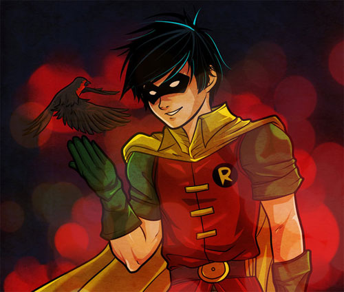 DC Comics漫画英雄人物：神童Robin