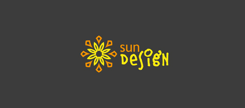 标志设计元素运用实例：太阳