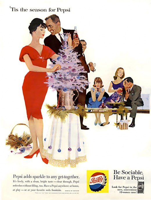 1950年代百事可乐广告欣赏