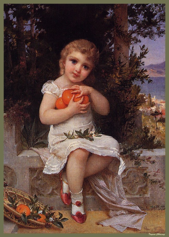 法国学院派画家Emile Munier (1840 - 1895)作品欣赏