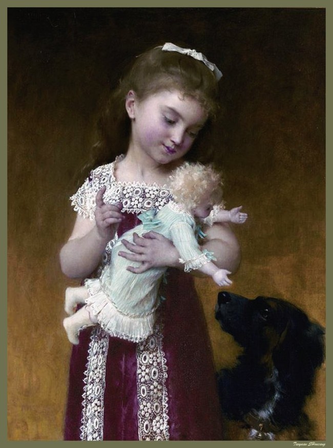 法国学院派画家Emile Munier (1840 - 1895)作品欣赏
