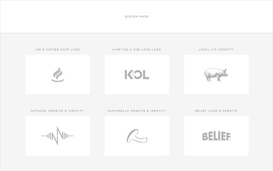 40个极简风格网站设计