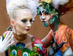 世界人体彩绘艺术节在奥地利举行