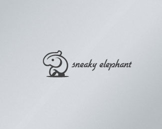 标志设计元素运用实例：大象(三)