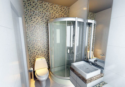30个漂亮的小浴室设计欣赏