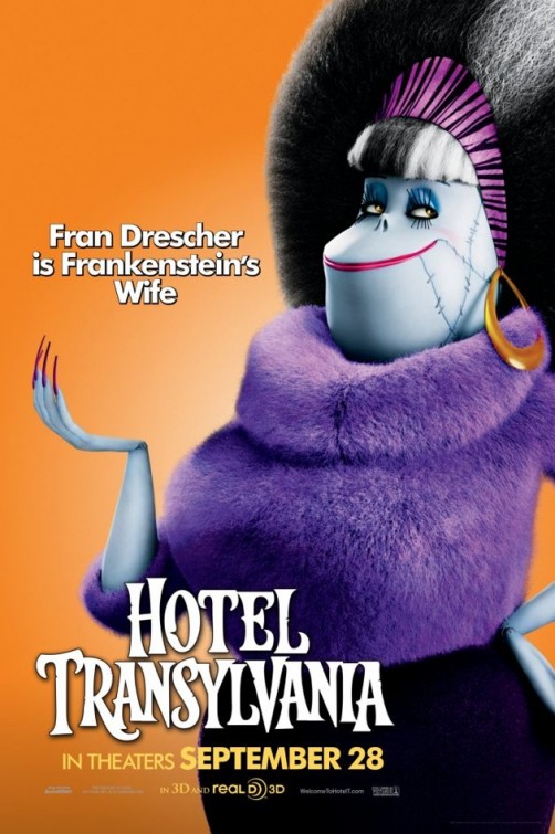 电影海报欣赏：精灵旅社(Hotel Transylvania)