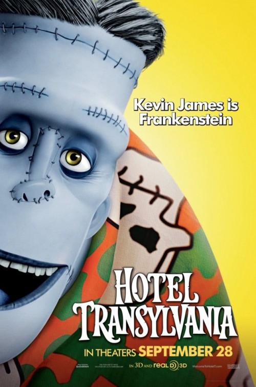电影海报欣赏：精灵旅社(Hotel Transylvania)