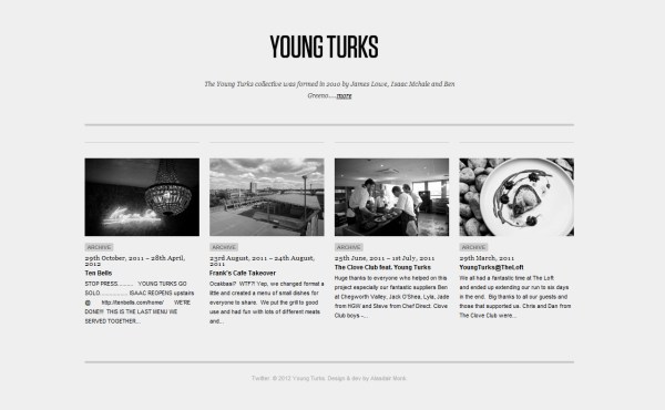 25个漂亮的极简风格网站设计