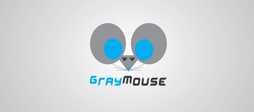 标志设计元素运用实例：老鼠(1)