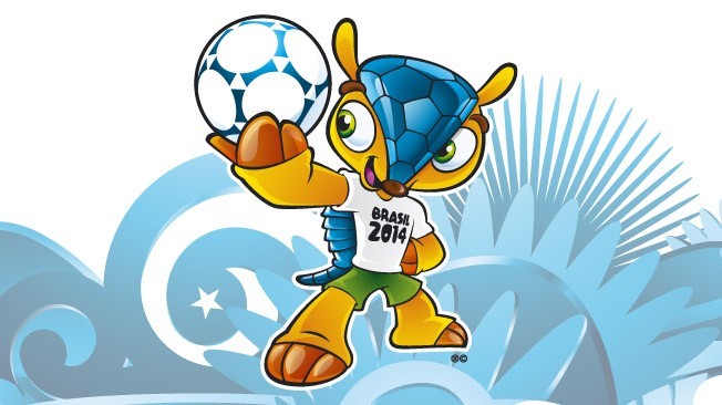 三色犰狳：FIFA官方揭晓巴西世界杯吉祥物