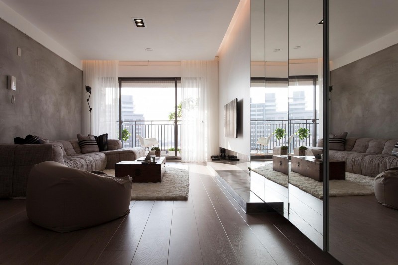 台湾简约的现代公寓设计