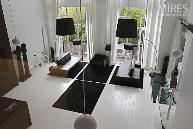 Mires Paris：黑与白的家居装修风格