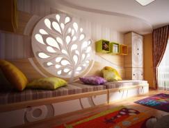 充满活力的颜色和纹理:儿童卧室设计